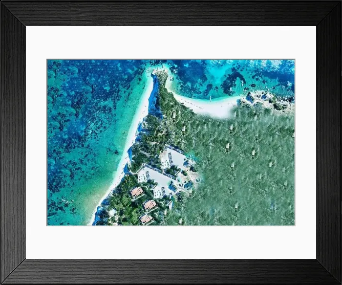Framed Print : Elba Island, Italy. Amazing downward aerial view from drone of Capo Bianco and Padulella Beach near Portoferraio Framed Print : Elba Island, Italy. Amazing downward aerial view from drone of Capo Bianco and Padulella Beach near Portoferraio