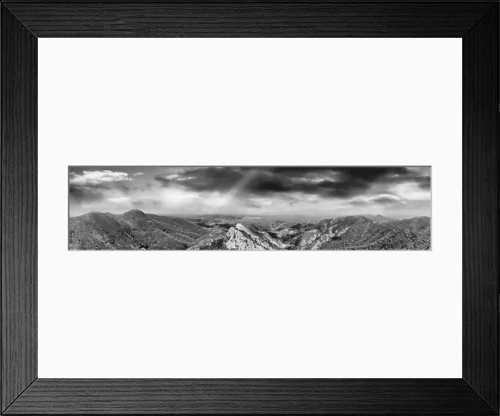 Framed Print : Elba Island, Italy. Amazing aerial view from drone of mountains and landscape Framed Print : Elba Island, Italy. Amazing aerial view from drone of mountains and landscape
