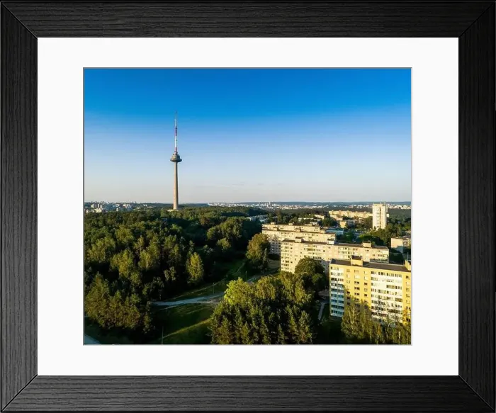 Framed Print : A Tv Tower in Vilnius, Lithuania Framed Print : A Tv Tower in Vilnius, Lithuania