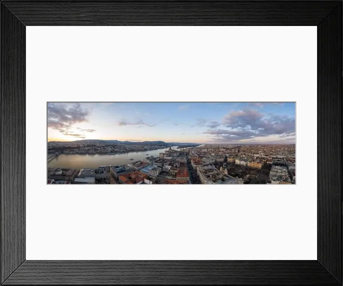 Framed Print : Panoramic Aerial drone shot of Hungarian Parliament Kossuth Square by Danube river in Budapest sunset Framed Print : Panoramic Aerial drone shot of Hungarian Parliament Kossuth Square by Danube river in Budapest sunset