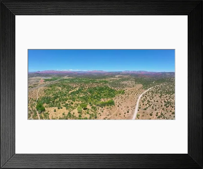 Framed Print : The Sedona Mountains taken by an aerial drone at an altitde of 50 meters Framed Print : The Sedona Mountains taken by an aerial drone at an altitde of 50 meters