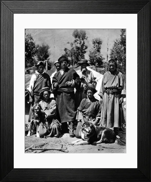 Framed Print : Sven Hedin Tibet Framed Print : Sven Hedin Tibet