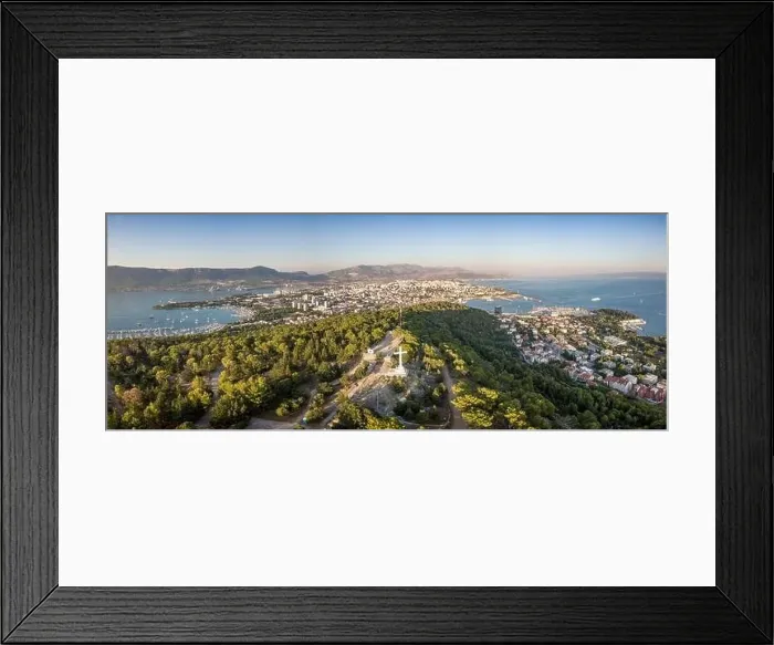 Framed Print : Split, Croatia - August 17 2019 Framed Print : Split, Croatia - August 17 2019