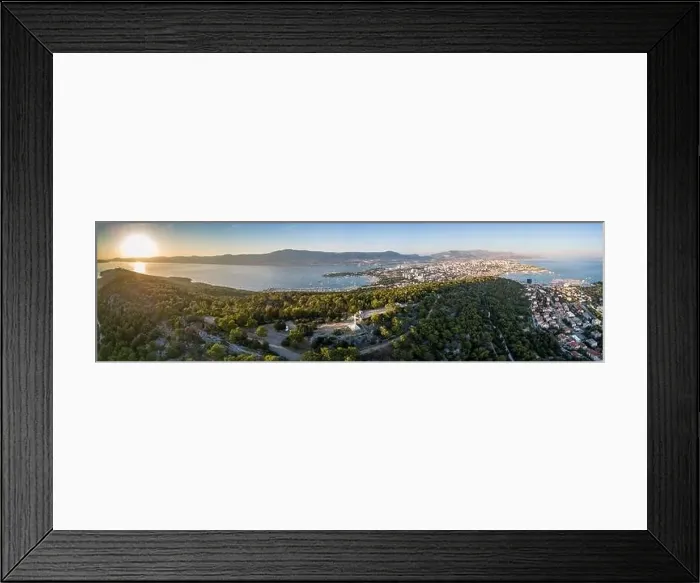 Framed Print : Split, Croatia - August 17 2019 Framed Print : Split, Croatia - August 17 2019
