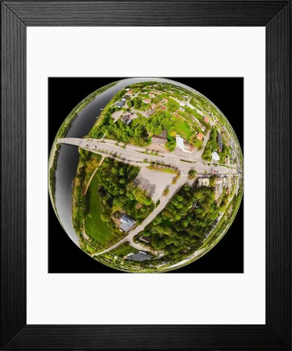 Framed Print : A three dimensional aerial panoramic view of city Inkeroinen at river Kymijoki, Finland Framed Print : A three dimensional aerial panoramic view of city Inkeroinen at river Kymijoki, Finland