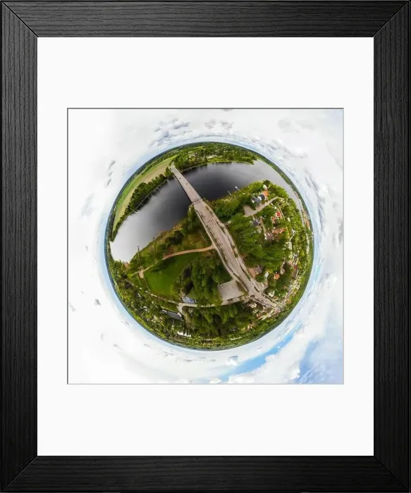 Framed Print : A three dimensional aerial panoramic view of city Inkeroinen at river Kymijoki, Finland Framed Print : A three dimensional aerial panoramic view of city Inkeroinen at river Kymijoki, Finland