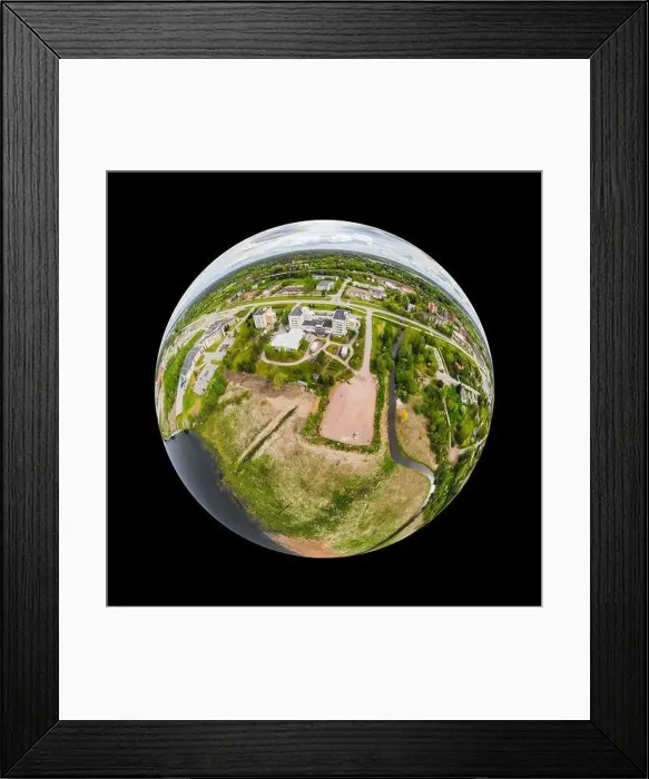 Framed Print : A three dimensional aerial panoramic view of city Inkeroinen at river Kymijoki, Finland Framed Print : A three dimensional aerial panoramic view of city Inkeroinen at river Kymijoki, Finland