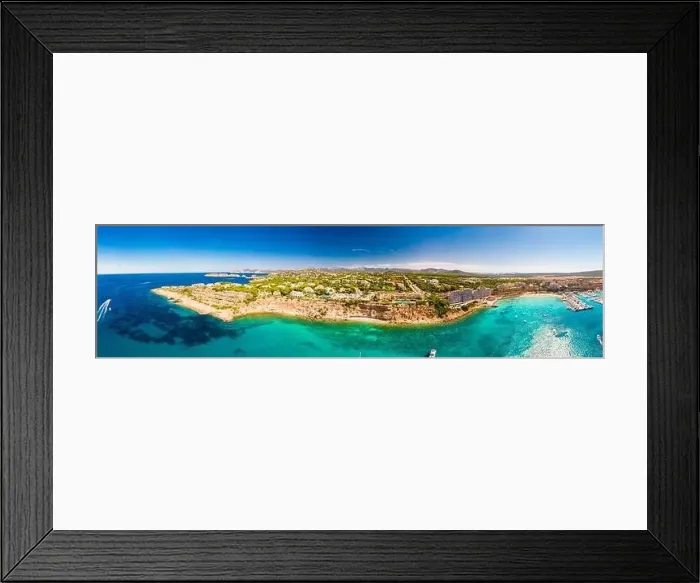 Framed Print : Aerial view, marina Port Adriano, El Toro, region Santa Ponca, Majorca, Balearic Islands, Spain Framed Print : Aerial view, marina Port Adriano, El Toro, region Santa Ponca, Majorca, Balearic Islands, Spain