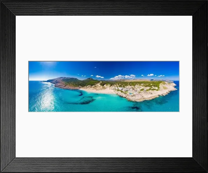 Framed Print : Beautiful sandy beach of Cala Mesquida, Mallorca, Mediterranean Sea, Balearic islands, Spain Framed Print : Beautiful sandy beach of Cala Mesquida, Mallorca, Mediterranean Sea, Balearic islands, Spain