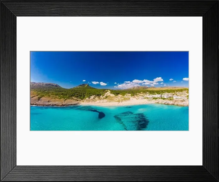 Framed Print : Beautiful sandy beach of Cala Mesquida, Mallorca, Mediterranean Sea, Balearic islands, Spain Framed Print : Beautiful sandy beach of Cala Mesquida, Mallorca, Mediterranean Sea, Balearic islands, Spain