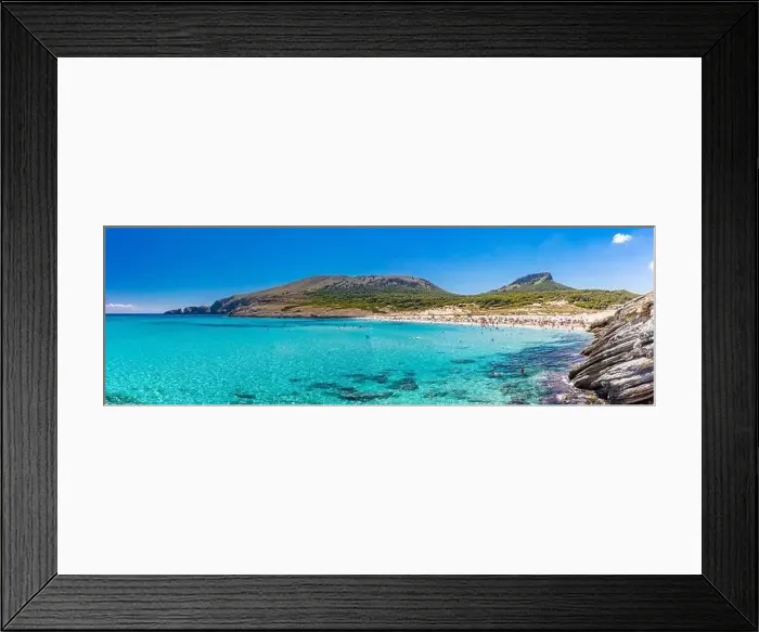 Framed Print : Beautiful sandy beach of Cala Mesquida, Mallorca, Mediterranean Sea, Balearic islands, Spain Framed Print : Beautiful sandy beach of Cala Mesquida, Mallorca, Mediterranean Sea, Balearic islands, Spain