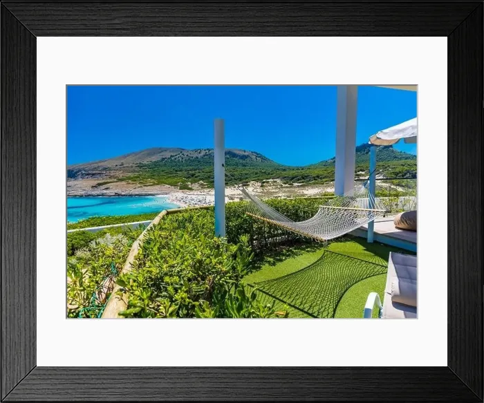 Framed Print : Beautiful sandy beach of Cala Mesquida, Mallorca, Mediterranean Sea, Balearic islands, Spain Framed Print : Beautiful sandy beach of Cala Mesquida, Mallorca, Mediterranean Sea, Balearic islands, Spain