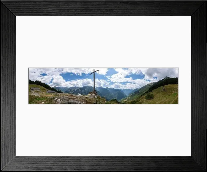 Framed Print : Panorama - Valle Spluga Framed Print : Panorama - Valle Spluga