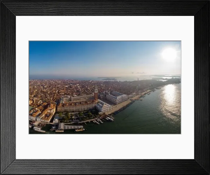 Framed Print : Venice from above with drone Framed Print : Venice from above with drone