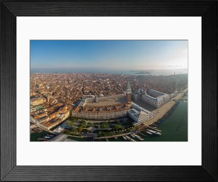 Framed Print : Venice from above with drone Framed Print : Venice from above with drone