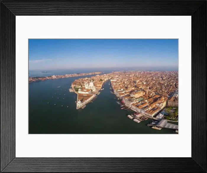 Framed Print : Venice from above with drone Framed Print : Venice from above with drone