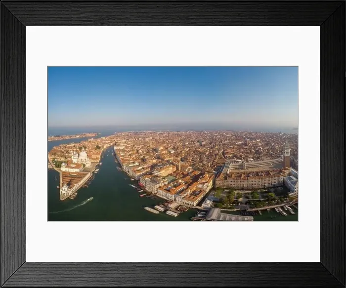 Framed Print : Venice from above with drone Framed Print : Venice from above with drone