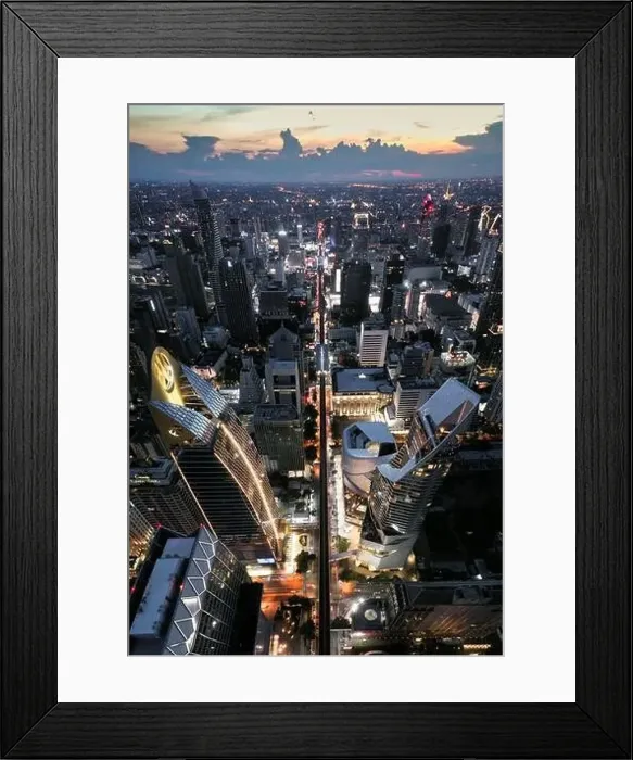 Framed Print : Petchaburi and Central Embassy Aerial views in Ploenchit, Bangkok, Thailand Framed Print : Petchaburi and Central Embassy Aerial views in Ploenchit, Bangkok, Thailand