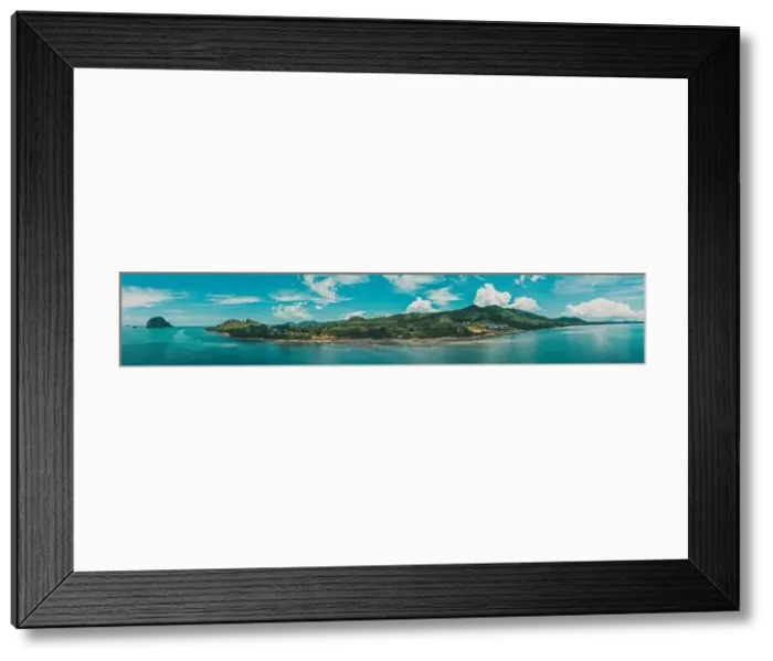 Framed Print : Aerial view of Koh Yao Yai, island in the Andaman Sea between Phuket and Krabi Thailand Framed Print : Aerial view of Koh Yao Yai, island in the Andaman Sea between Phuket and Krabi Thailand