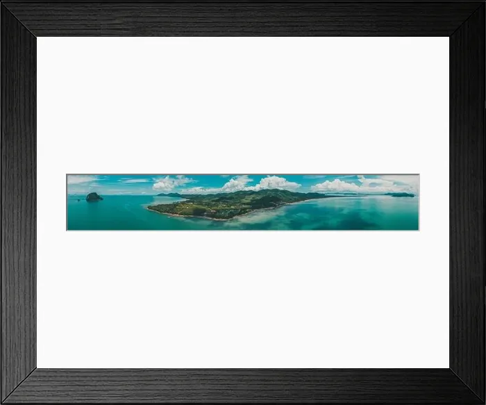 Framed Print : Aerial view of Koh Yao Yai, island in the Andaman Sea between Phuket and Krabi Thailand Framed Print : Aerial view of Koh Yao Yai, island in the Andaman Sea between Phuket and Krabi Thailand