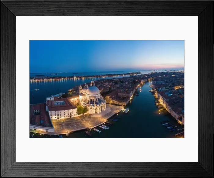 Framed Print : Venice from above with drone Framed Print : Venice from above with drone