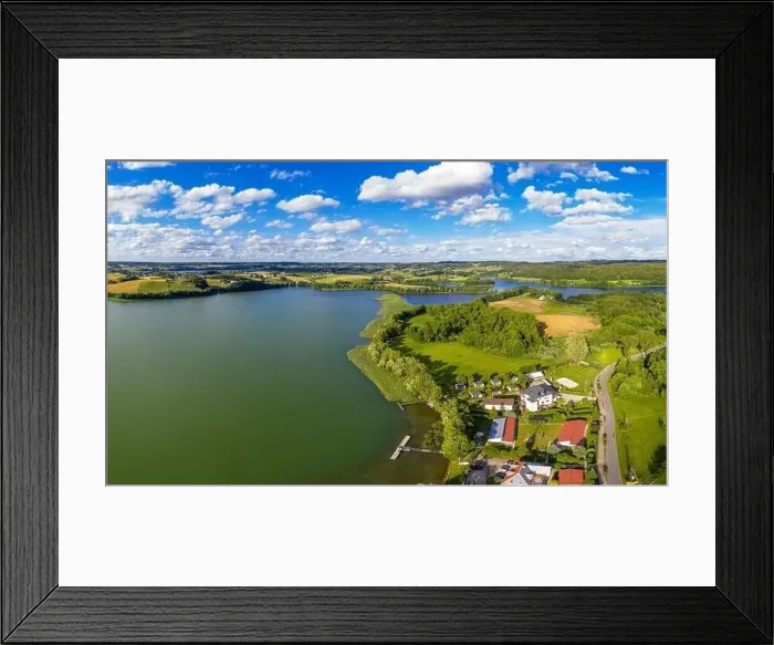 Framed Print : Chmielno in Kashubia in northern Poland