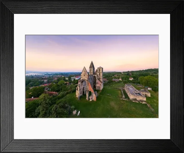 Framed Print : Amazing aerial photo about the Premontre Monastery