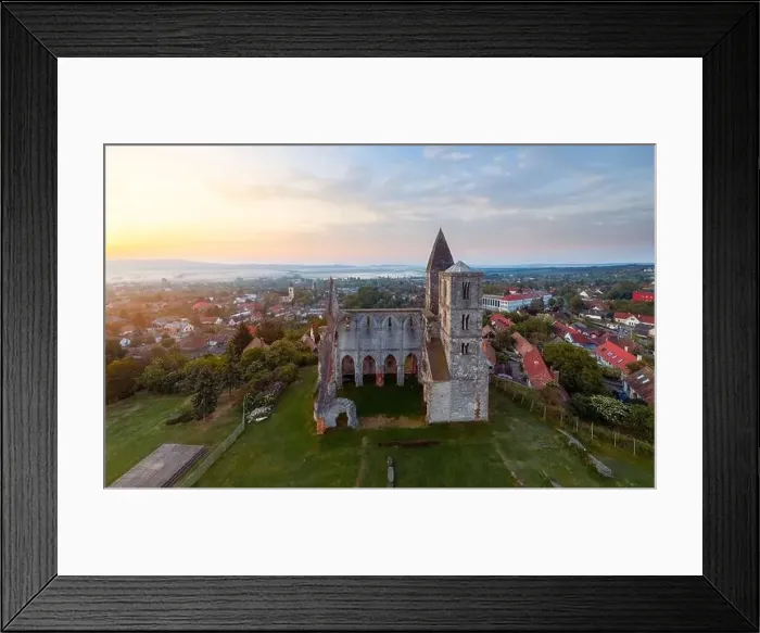 Framed Print : Amazing aerial photo about the Premontre Monastery Framed Print : Amazing aerial photo about the Premontre Monastery