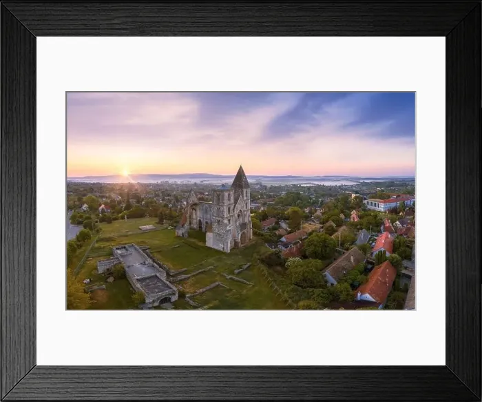 Framed Print : Amazing aerial photo about the Premontre Monastery Framed Print : Amazing aerial photo about the Premontre Monastery