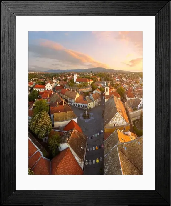 Framed Print : Szentendre main square Framed Print : Szentendre main square