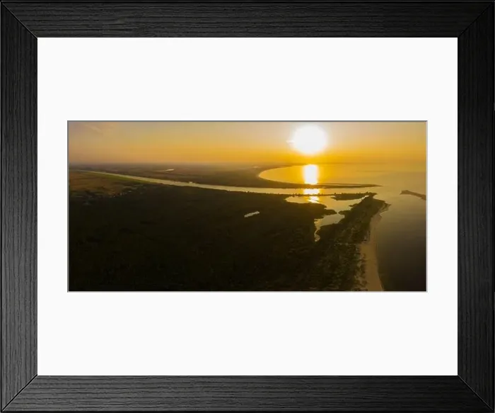Framed Print : Aerial view transparent turquoise sea in Baltic Sea Framed Print : Aerial view transparent turquoise sea in Baltic Sea