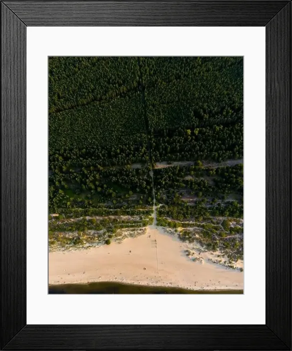 Framed Print : Aerial view transparent turquoise sea in Baltic Sea Framed Print : Aerial view transparent turquoise sea in Baltic Sea
