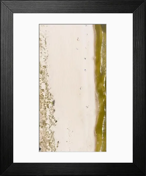 Framed Print : Aerial view transparent turquoise sea in Baltic Sea Framed Print : Aerial view transparent turquoise sea in Baltic Sea