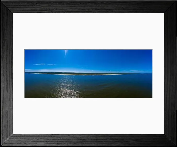 Framed Print : Aerial view transparent turquoise sea in Baltic Sea Framed Print : Aerial view transparent turquoise sea in Baltic Sea