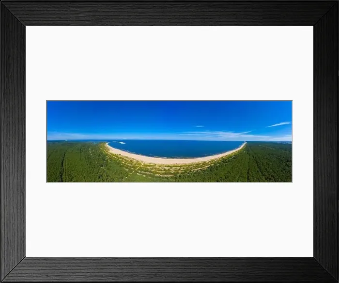 Framed Print : Aerial view transparent turquoise sea in Baltic Sea Framed Print : Aerial view transparent turquoise sea in Baltic Sea