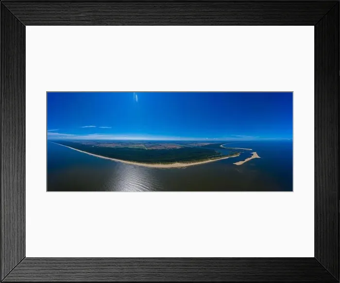 Framed Print : Aerial view transparent turquoise sea in Baltic Sea Framed Print : Aerial view transparent turquoise sea in Baltic Sea