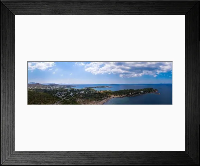 Framed Print : Athens Greece riviera panorama Framed Print : Athens Greece riviera panorama