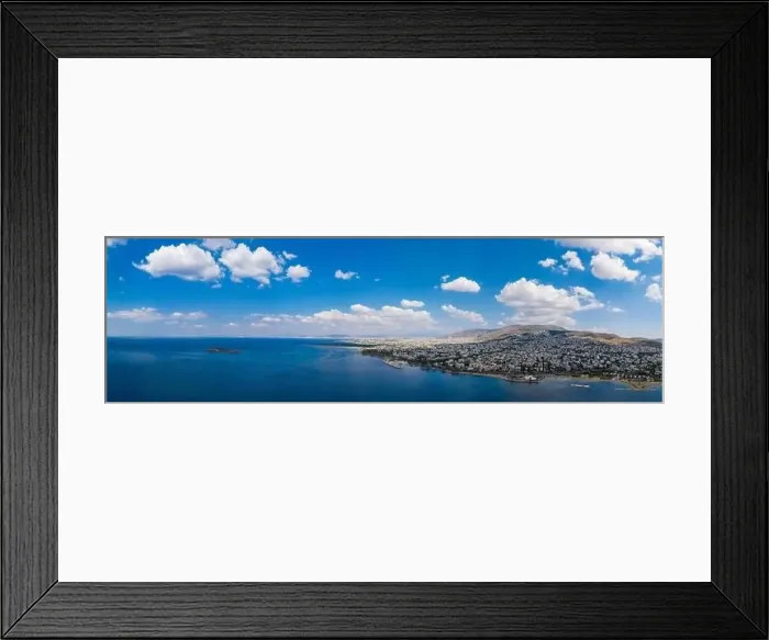 Framed Print : Athens Greece riviera panorama Framed Print : Athens Greece riviera panorama