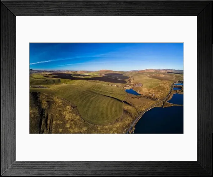 Framed Print : Drone view of autumn meadow hiils and forest. Aerial nature shot. Altai regoin, Russia Framed Print : Drone view of autumn meadow hiils and forest. Aerial nature shot. Altai regoin, Russia