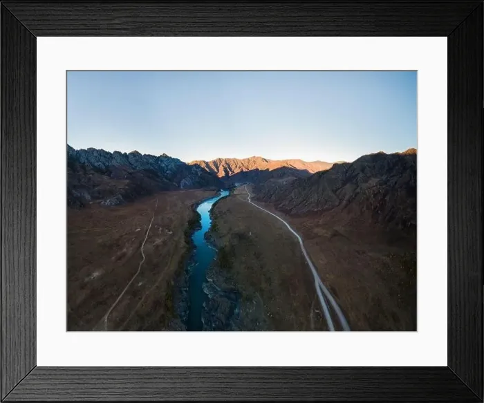 Framed Print : Aerial panorama of the autumn valley of a mountain river. Altai, Katun River, October Framed Print : Aerial panorama of the autumn valley of a mountain river. Altai, Katun River, October
