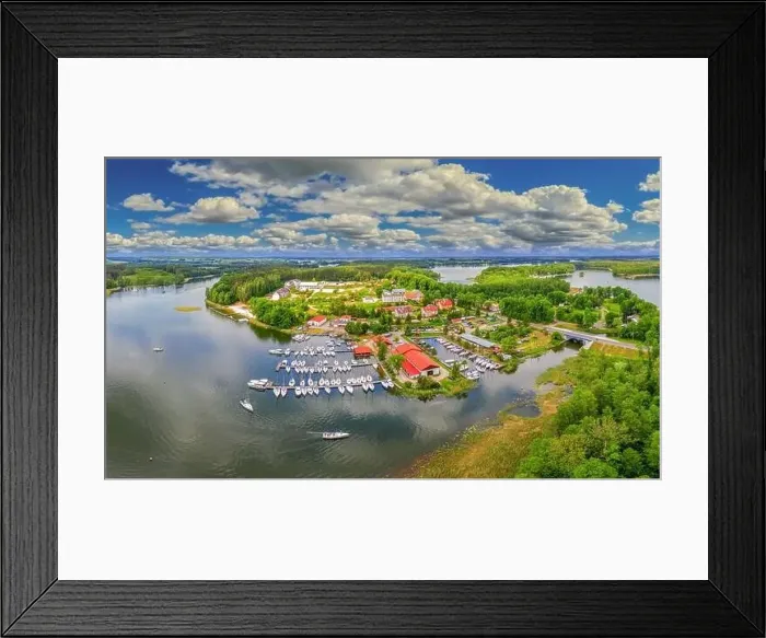 Framed Print : Masuria - the land of a thousand lakes Framed Print : Masuria - the land of a thousand lakes