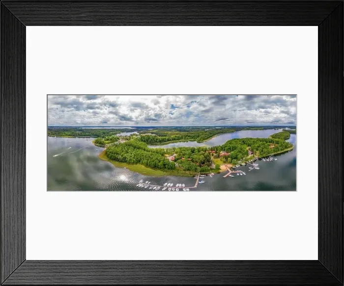Framed Print : Masuria - the land of a thousand lakes Framed Print : Masuria - the land of a thousand lakes