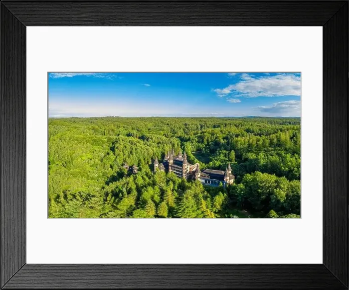 Framed Print : Kashubian Landscape Park-ruins of the castle in Łapalice Framed Print : Kashubian Landscape Park-ruins of the castle in Łapalice