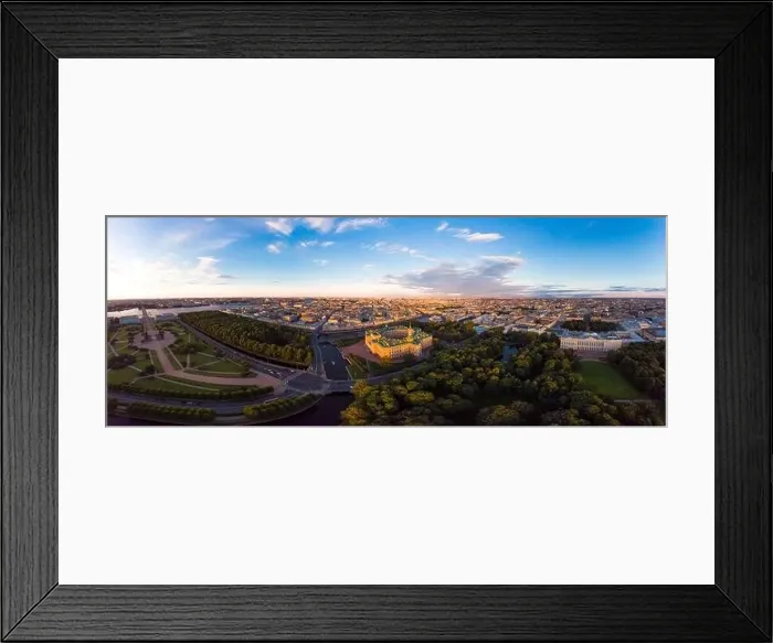 Framed Print : SAINT-PETERSBURG Russia: beautiful Top view of St Framed Print : SAINT-PETERSBURG Russia: beautiful Top view of St