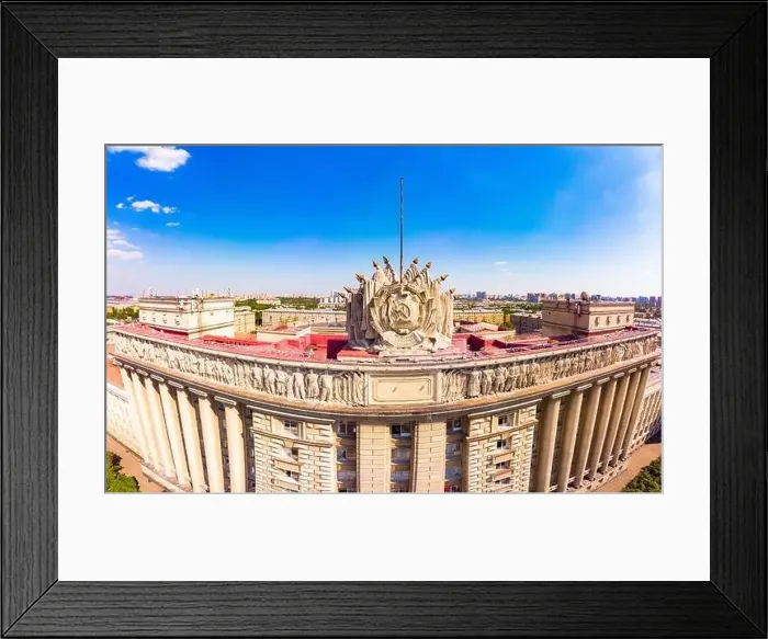 Framed Print : SAINT PETERSBURG, RUSSIA. Beautiful view from drone Framed Print : SAINT PETERSBURG, RUSSIA. Beautiful view from drone