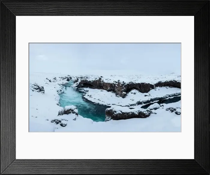 Framed Print : Magnificent view of powerful stream of water reaching end of cliff and falling down in Iceland Godafoss waterfall Framed Print : Magnificent view of powerful stream of water reaching end of cliff and falling down in Iceland Godafoss waterfall