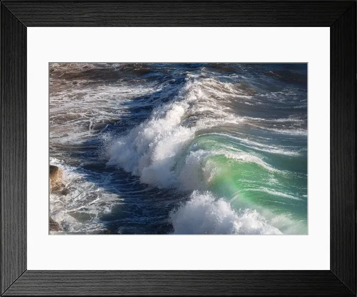 Framed Print : Ocean wave background breaking sea water rocky shore rough seas turquoise water gradient foam Framed Print : Ocean wave background breaking sea water rocky shore rough seas turquoise water gradient foam