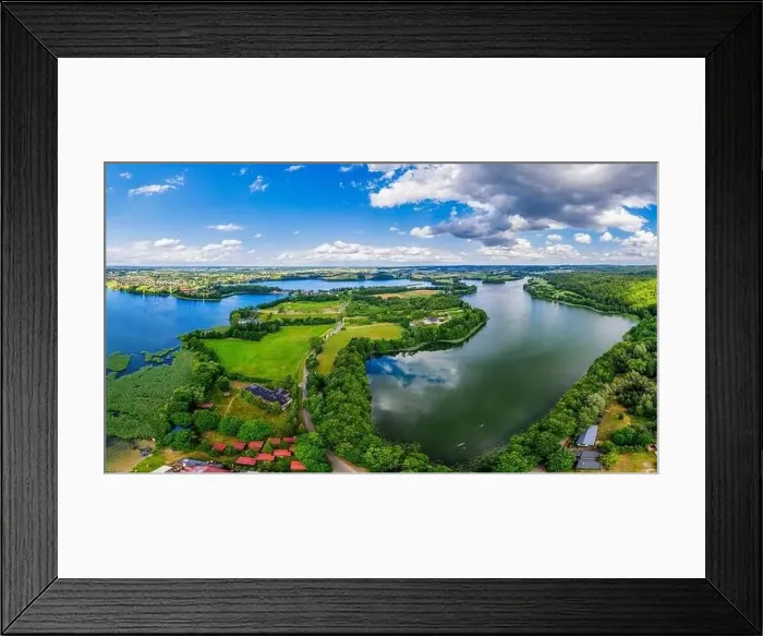 Framed Print : Kashubia-Zawory town Framed Print : Kashubia-Zawory town