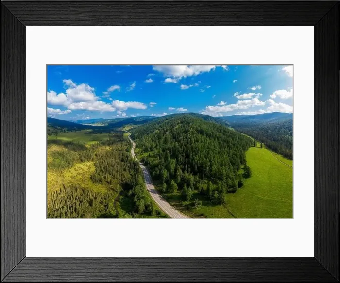 Framed Print : Chuysky trakt road in the Altai mountains Framed Print : Chuysky trakt road in the Altai mountains