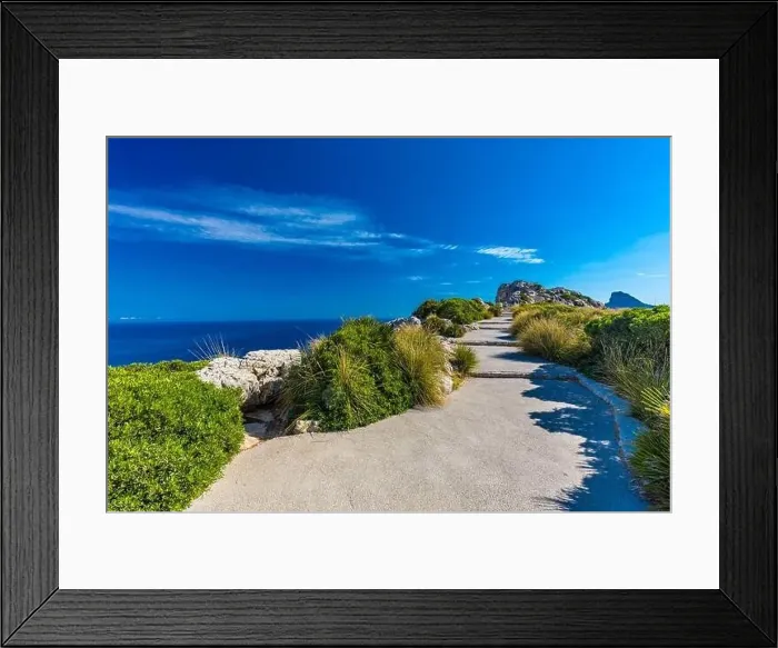 Framed Print : Cape Formentor area and surroundings, coast of Mallorca, Spain Framed Print : Cape Formentor area and surroundings, coast of Mallorca, Spain